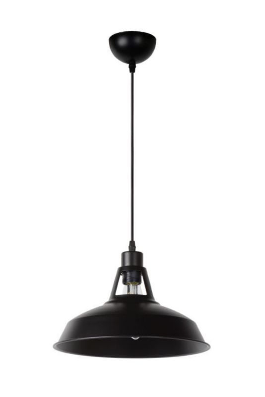 Lampa wisząca Lucide Brassy/Bis 0236 czarno-złota szerokość 31 cm 1xE27 x 60W 1 szt.