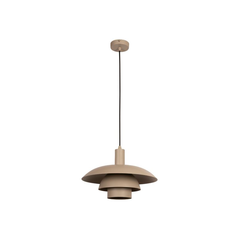 Lampa wisząca Lucide BRUNO taupe 1xE27x40W IP20 wym:50x38x38cm - 1 szt.
