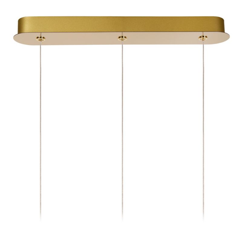 Lampa wisząca Lucide Cintra 4387 złoto-odcienie złota kryształowa wbudowany LED 12.6W 1 szt.