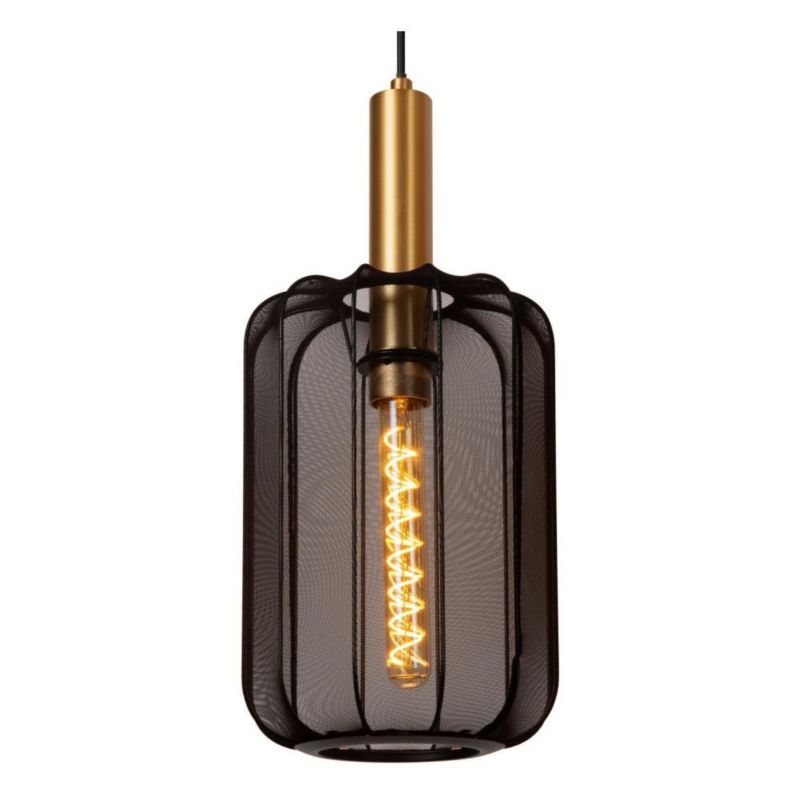 Lampa wisząca Lucide CORINA czarno-złota 3xE27x40W IP20 wym:185x90x22cm - 1 szt.