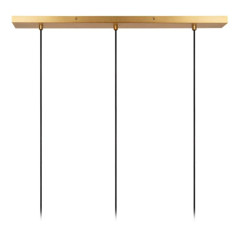 Lampa wisząca Lucide CORINA czarno-złota 3xE27x40W IP20 wym:185x90x22cm - 1 szt.