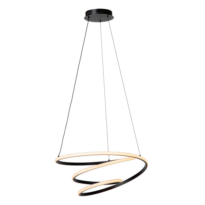 Lampa wisząca Lucide ESPIRAL czarna LED 40W 2700-4000K 2500lm IP20 - 1 szt.
