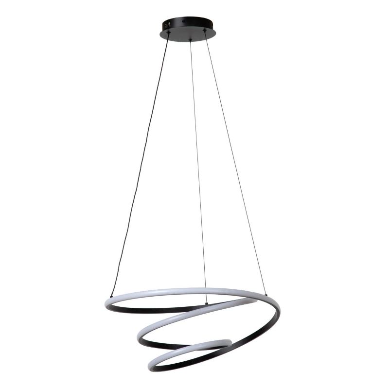 Lampa wisząca Lucide ESPIRAL czarna LED 40W 2700-4000K 2500lm IP20 - 1 szt.