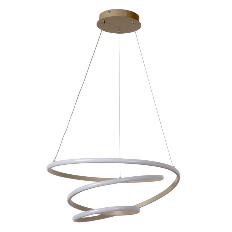 Lampa wisząca Lucide ESPIRAL taupe LED 40W 2700-4000K 2200lm IP20 - 1 szt.