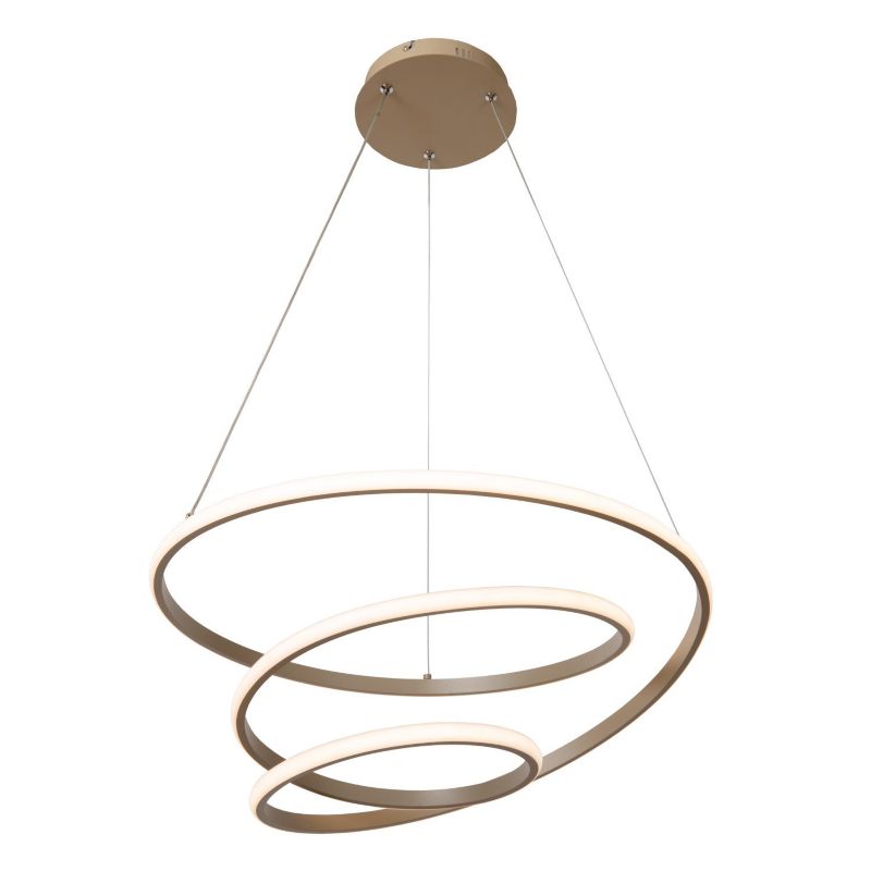 Lampa wisząca Lucide ESPIRAL taupe LED 40W 2700-4000K 2200lm IP20 - 1 szt.