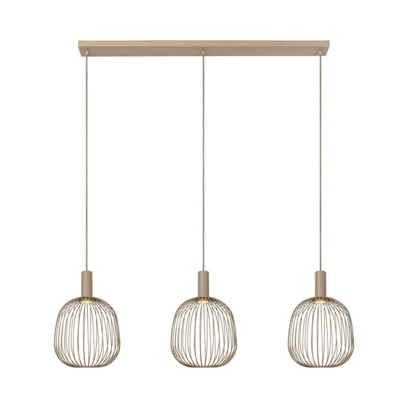 Lampa wisząca Lucide ESTEREL taupe 3xGU10x25W IP20 wym:70x116x25cm - 1 szt.