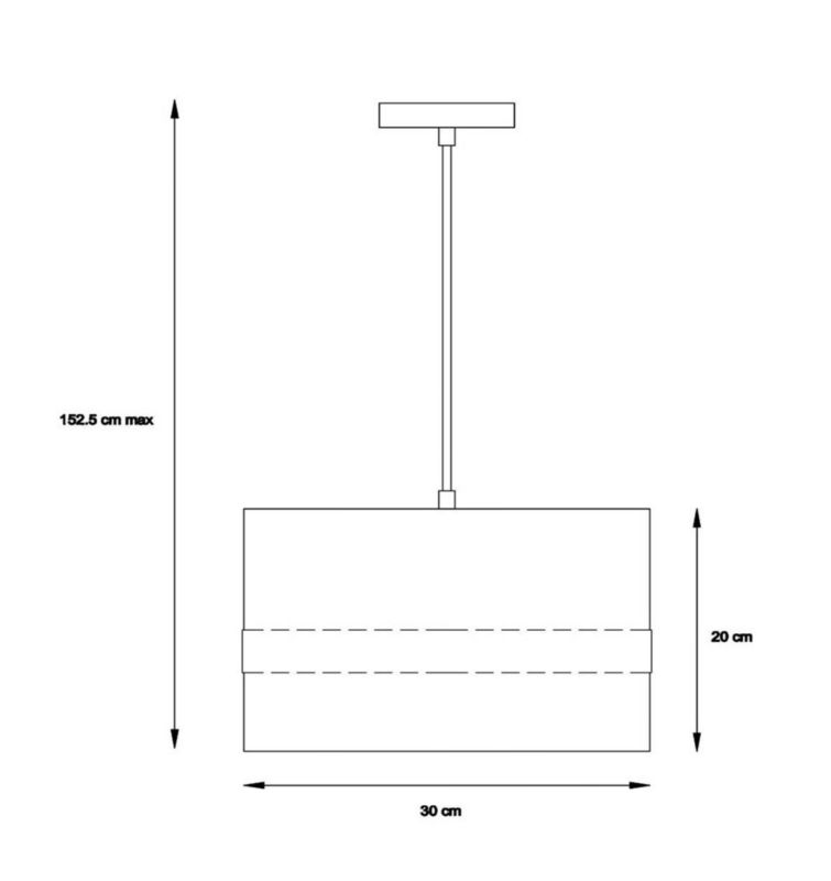Lampa wisząca Lucide EXTRAVAGANZA zielono-turkusowa 1xE27x40W IP20 wym:152,5x30x30cm - 1 szt.