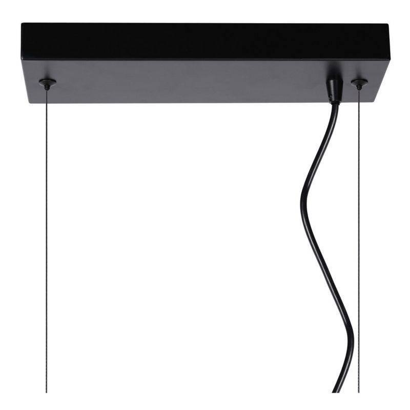 Lampa wisząca Lucide Fabian 0803 czarna minimalistyczna 4xE27 x 40W 1 szt.