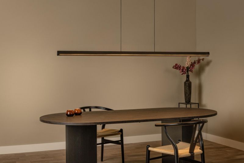 Lampa wisząca Lucide FELSTED czarna LED 28W 2200/4000K 3300lm IP20 - 1 szt.