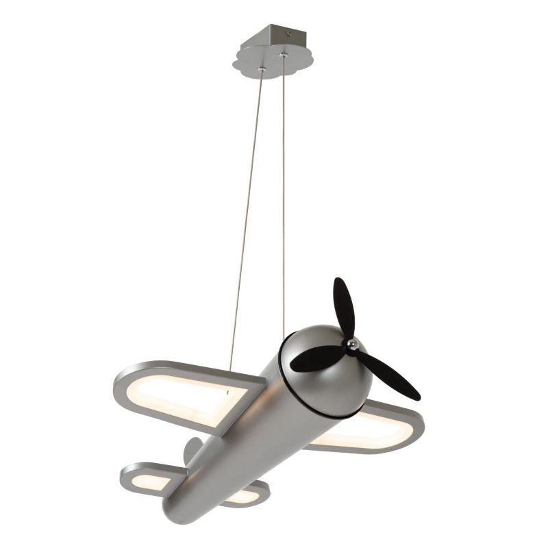 Lampa wisząca Lucide FOKKER szara LED 28W 2500K 1400lm IP20 - 1 szt.