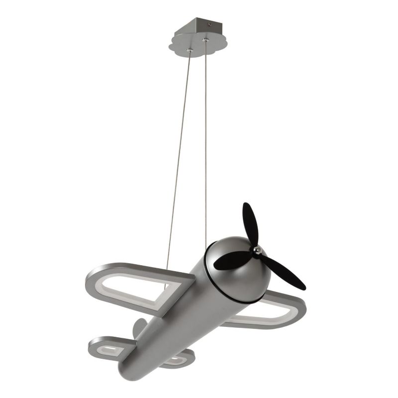 Lampa wisząca Lucide FOKKER szara LED 28W 2500K 1400lm IP20 - 1 szt.