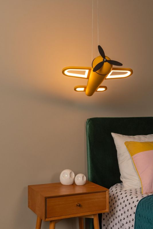 Lampa wisząca Lucide FOKKER żółta LED 26W 2500K 1400lm IP20 - 1 szt.