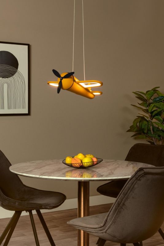 Lampa wisząca Lucide FOKKER żółta LED 26W 2500K 1400lm IP20 - 1 szt.