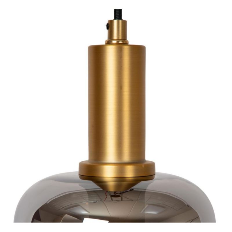 Lampa wisząca Lucide JOANET mosiężno-złota-szara 1xE27x40W IP20 wym:162x16x16cm - 1 szt.