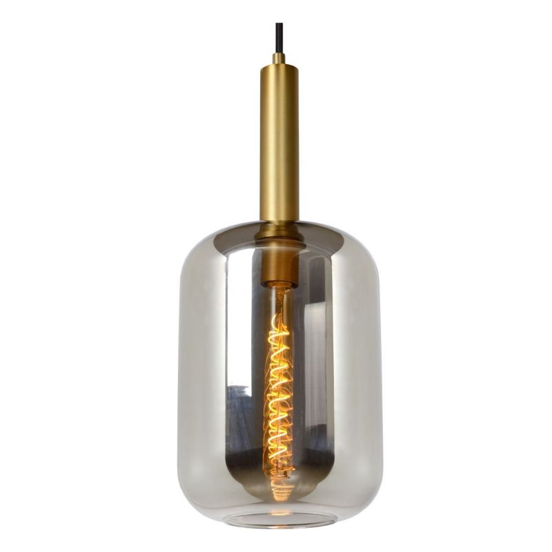 Lampa wisząca Lucide JOANET złoto-odcienie złota-czarna 1xE27x40W IP20 wym:180x22x22cm - 1 szt.