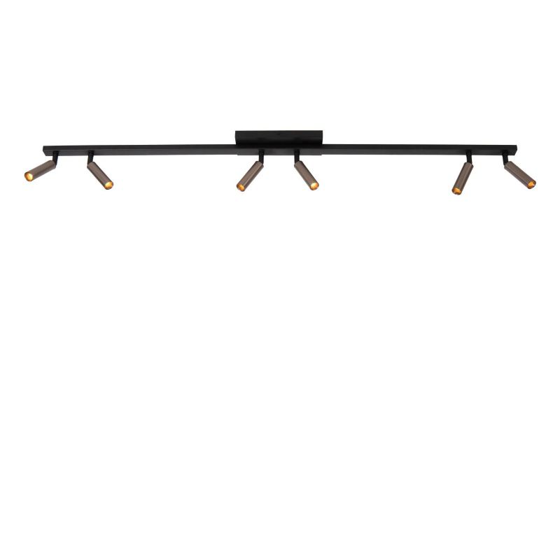 Lampa wisząca Lucide KEONI kawowo-czarna 6xG9x3.8W IP20 wym:15,7x118,4x10cm - 1 szt.