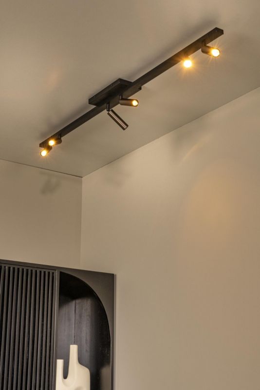 Lampa wisząca Lucide KEONI kawowo-czarna 6xG9x3.8W IP20 wym:15,7x118,4x10cm - 1 szt.