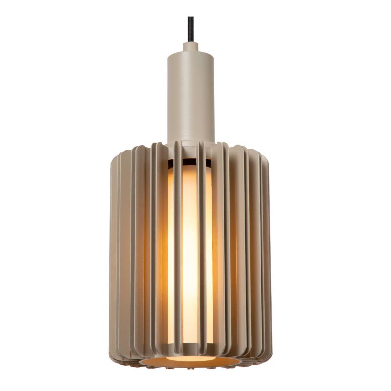Lampa wisząca Lucide LAMBRES taupe 5xE27x40W IP20 wym:164x164x15cm - 1 szt.