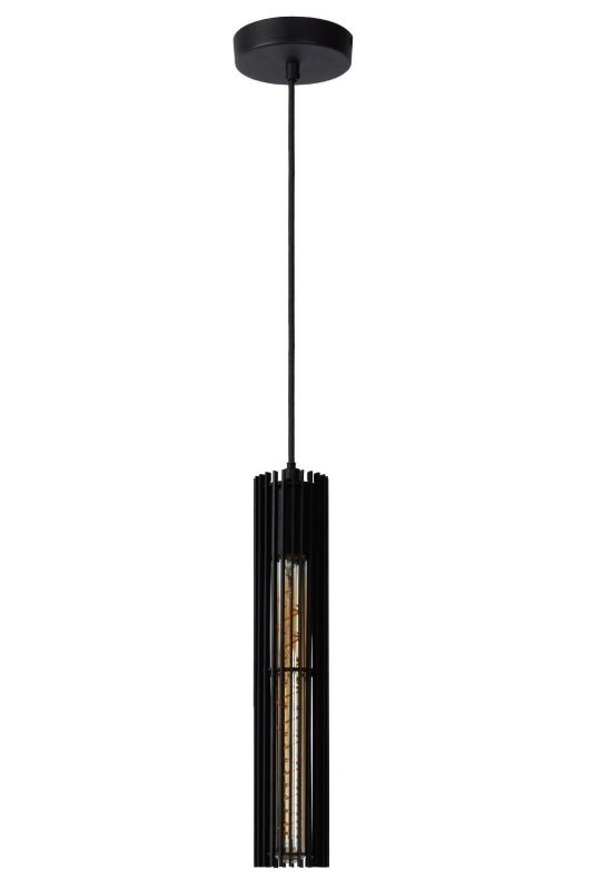 Lampa wisząca Lucide Lionel czarna punktowa 1xE27 x 40W 1 szt.