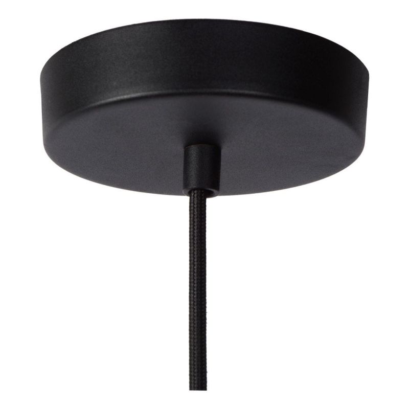 Lampa wisząca Lucide Lionel czarna punktowa 1xE27 x 40W 1 szt.