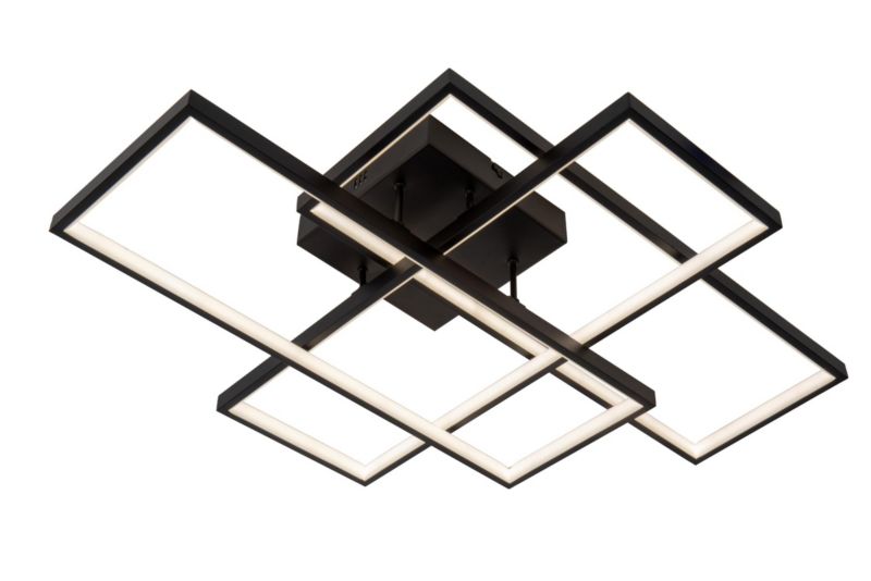 Lampa wisząca Lucide LOKERO czarna LED 60W 2700-4000K 2000lm IP20 - 1 szt.