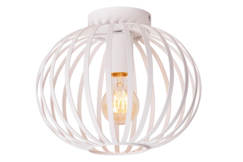 Lampa wisząca Lucide MANUELA biała 1xE27x60W IP20 wym:21x25x25cm - 1 szt.