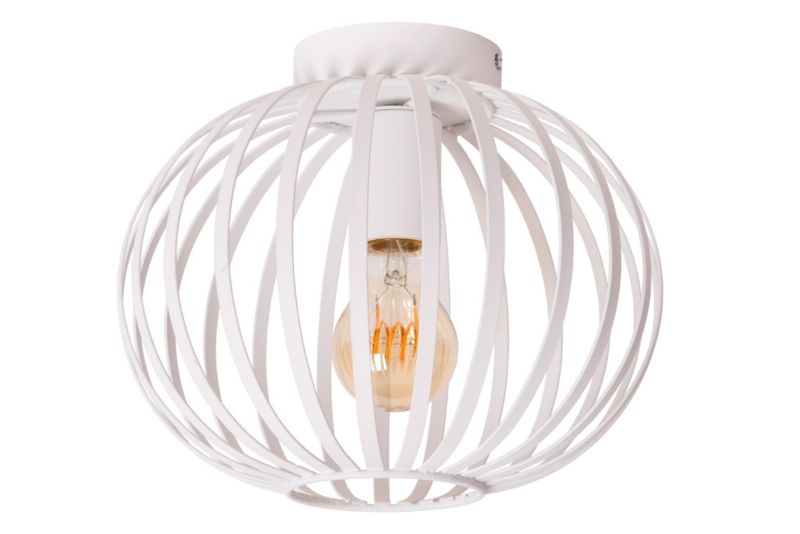 Lampa wisząca Lucide MANUELA biała 1xE27x60W IP20 wym:21x25x25cm - 1 szt.