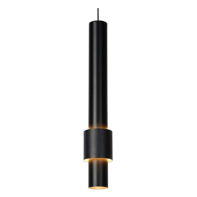 Lampa wisząca Lucide MARGARY czarna LED 4,3W biały ciepły 2700K 433lm IP20 wym:169x28x28cm - 1 szt.