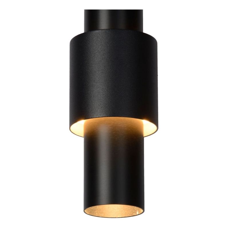 Lampa wisząca Lucide MARGARY czarna LED 4,3W biały ciepły 2700K 433lm IP20 wym:169x28x28cm - 1 szt.