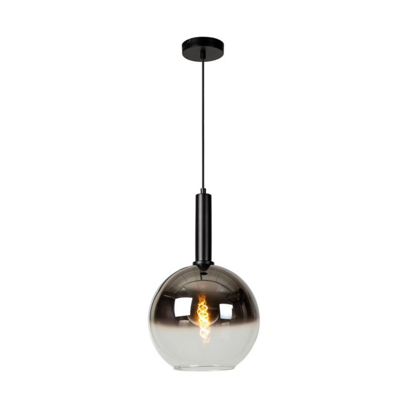 Lampa wisząca Lucide MARIUS czarna 1xE27x40W IP20 wym:150x30x30cm - 1 szt.