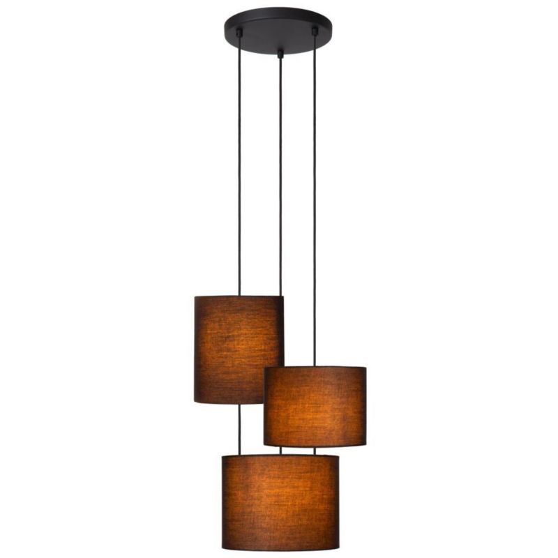 Lampa wisząca Lucide MAYA czarna 3xE27x40W IP20 wym:150x50x50cm - 1 szt.
