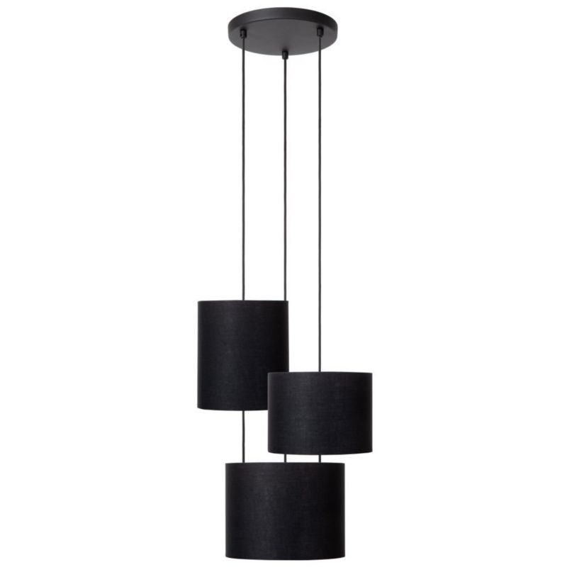 Lampa wisząca Lucide MAYA czarna 3xE27x40W IP20 wym:150x50x50cm - 1 szt.