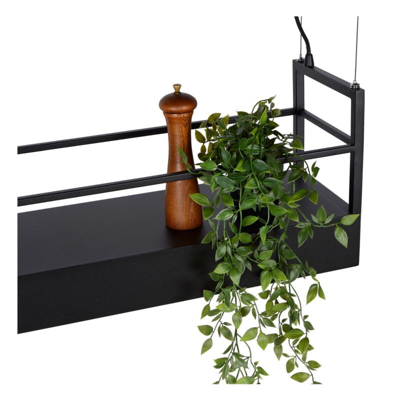 Lampa wisząca Lucide Miravelle czarna do kuchni 6xGU10 x 40W 1 szt.