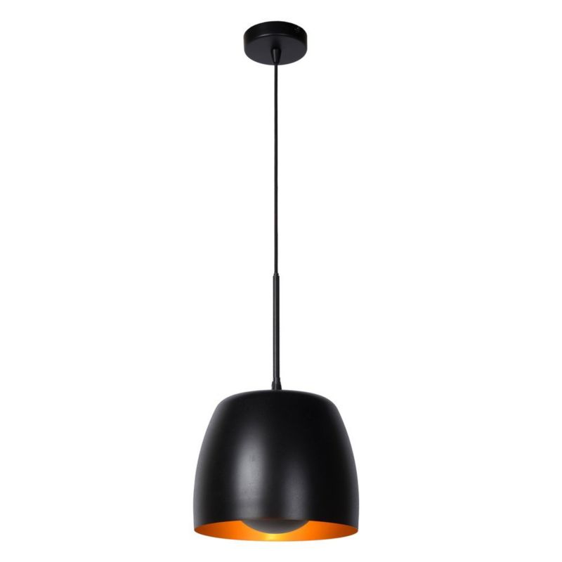 Lampa wisząca Lucide NOLAN czarna 1xE27x40W IP20 wym:166,2x24x24cm - 1 szt.