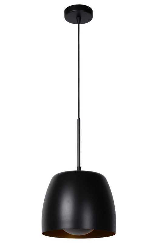 Lampa wisząca Lucide NOLAN czarna 1xE27x40W IP20 wym:166,2x24x24cm - 1 szt.