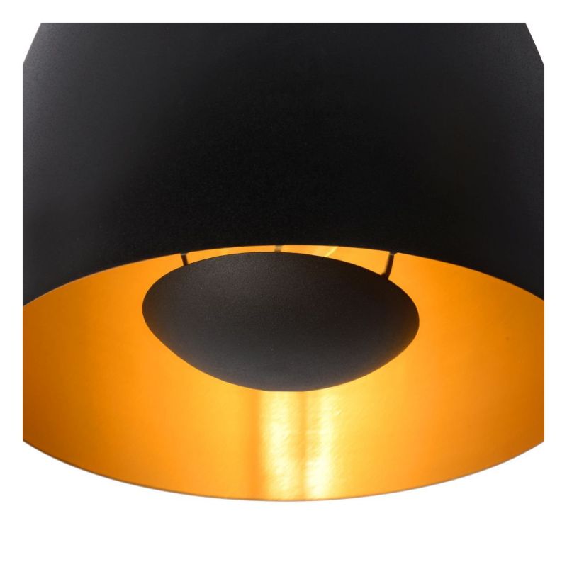 Lampa wisząca Lucide NOLAN czarna 1xE27x40W IP20 wym:166,2x24x24cm - 1 szt.