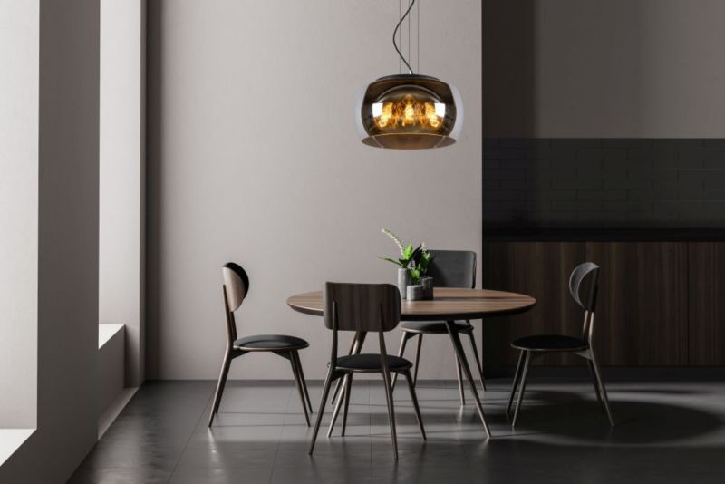 Lampa wisząca Lucide OLIVIA czarna 3xE27x40W IP20 wym:170x40x40cm - 1 szt.