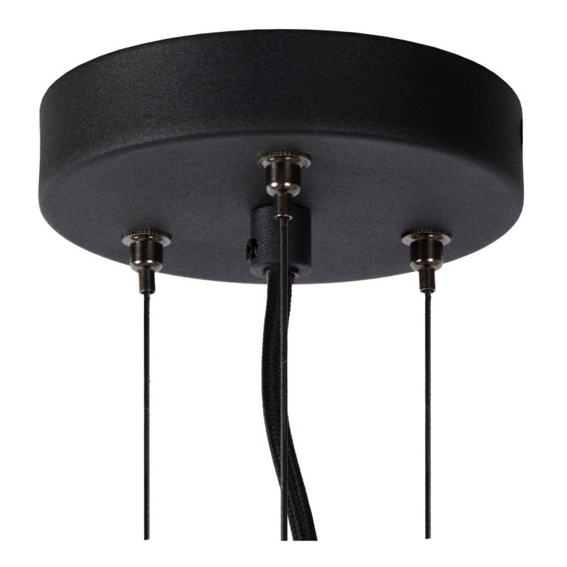 Lampa wisząca Lucide OLIVIA czarna 3xE27x40W IP20 wym:170x40x40cm - 1 szt.
