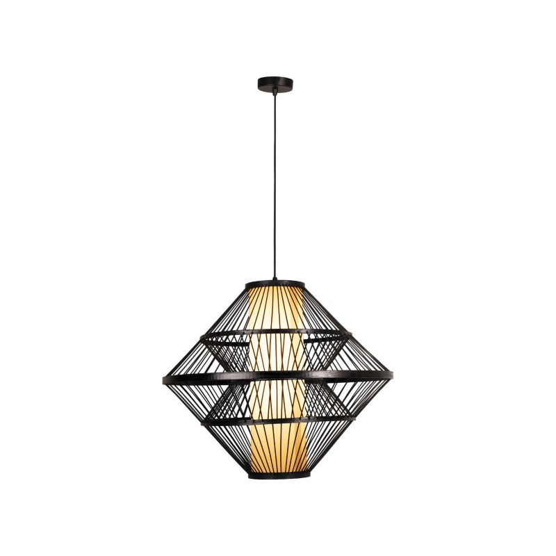 Lampa wisząca Lucide PASQUINO czarna 1xE27x40W IP20 wym:80x60x60cm - 1 szt.
