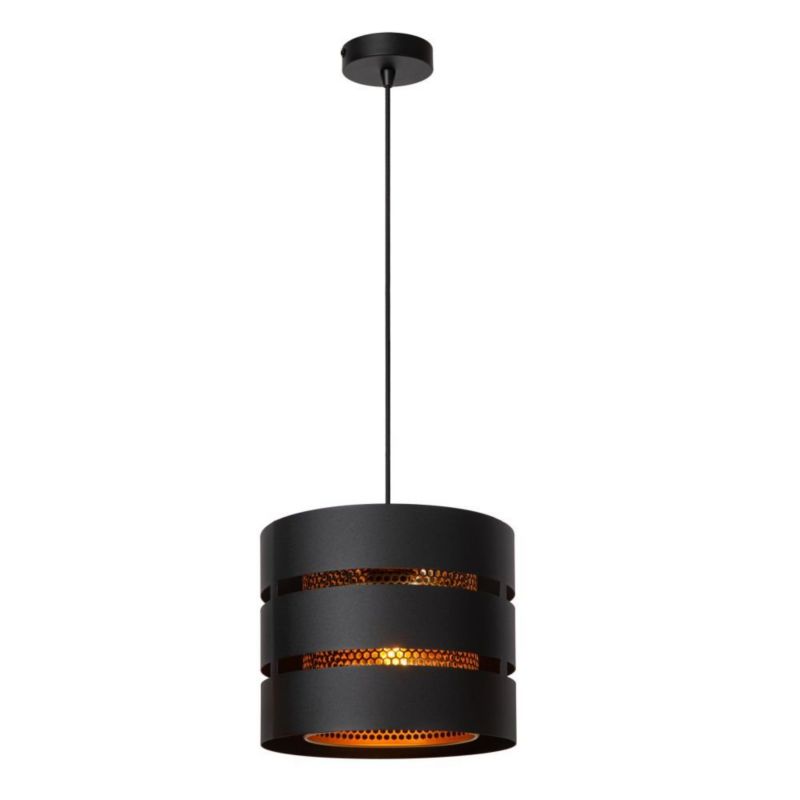Lampa wisząca Lucide ROSAS czarna 1xE27x40W IP20 wym:152x26x26cm - 1 szt.