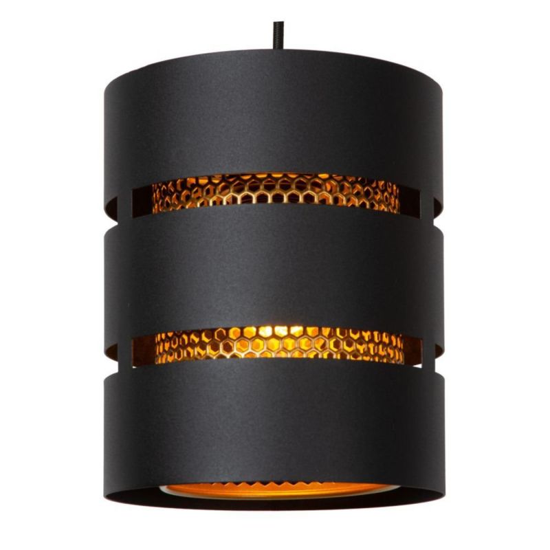 Lampa wisząca Lucide ROSAS czarna 3xE27x40W IP20 wym:165x43x43cm - 1 szt.