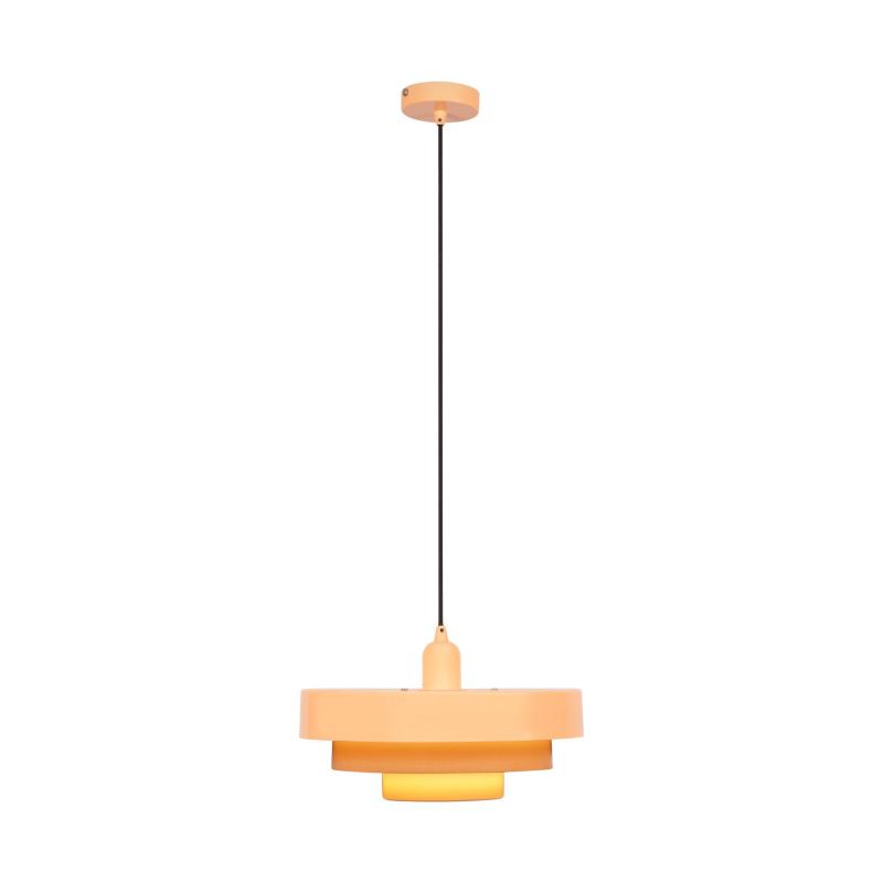 Lampa wisząca Lucide RUNA różowa 1xE27x40W IP20 wym:50x35x35cm - 1 szt.