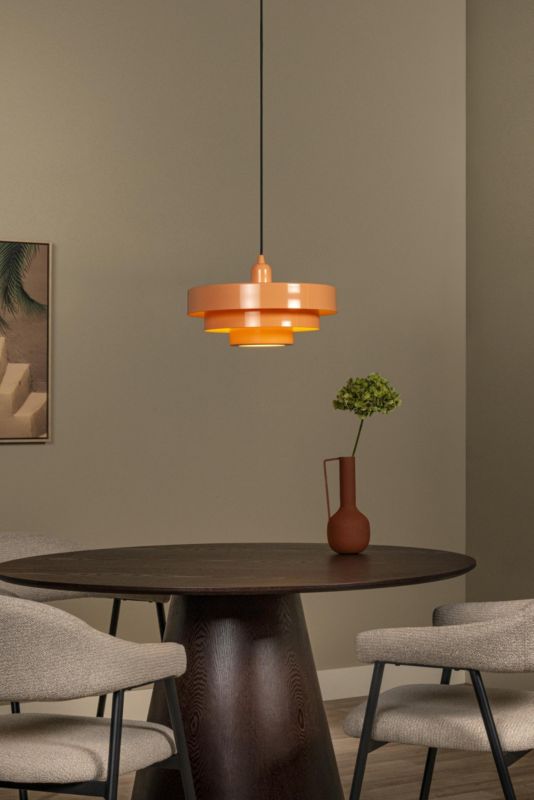Lampa wisząca Lucide RUNA różowa 1xE27x40W IP20 wym:50x35x35cm - 1 szt.