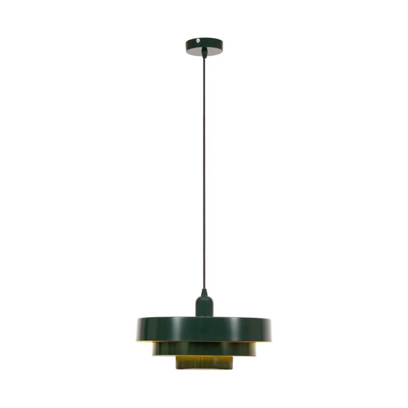 Lampa wisząca Lucide RUNA zielona 1xE27x40W IP20 wym:50x35x35cm - 1 szt.