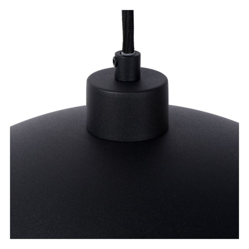 Lampa wisząca Lucide Siemon 1743 czarna nad stół 1xE27 x 40W 1 szt.
