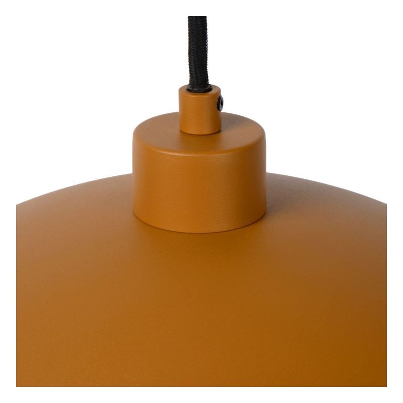 Lampa wisząca Lucide SIEMON żółto-pomarańczowa 1xE27x40W IP20 wym:150x40x40cm - 1 szt.