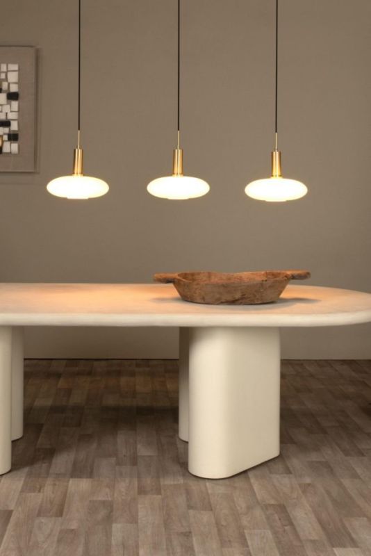 Lampa wisząca Lucide SINGALA złoto-odcienie złota-biała 3xE27x60W IP20 wym:169x126x30cm - 1 szt.