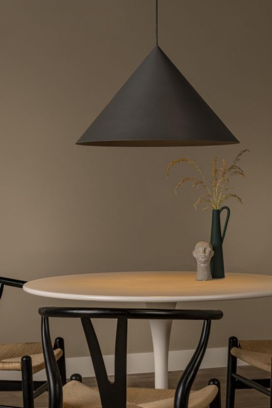 Lampa wisząca Lucide SPITZE szaro-czarna 1xE27x40W IP20 wym:180x60x60cm - 1 szt.