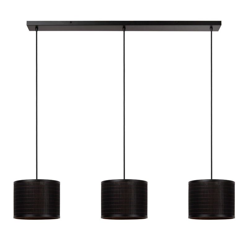 Lampa wisząca Lucide TAGALOG czarna 3xE27x40W IP20 wym:150x130x30cm - 1 szt.