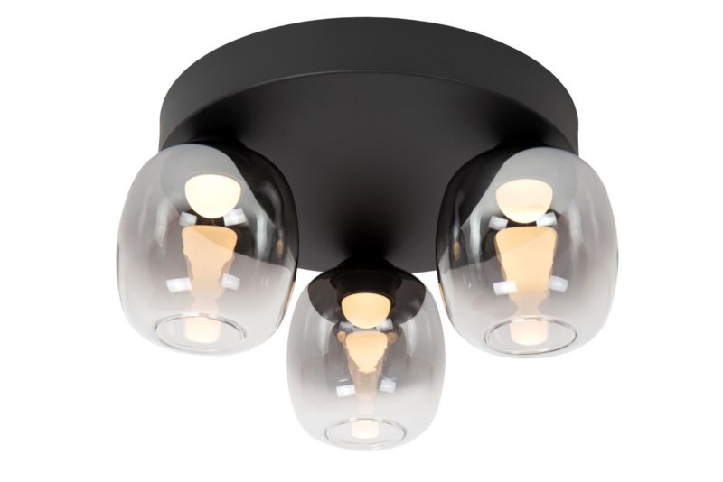 Lampa wisząca Lucide TAMINO czarna-dymiona LED 16.8W 3000K 500lm IP20 - 1 szt.